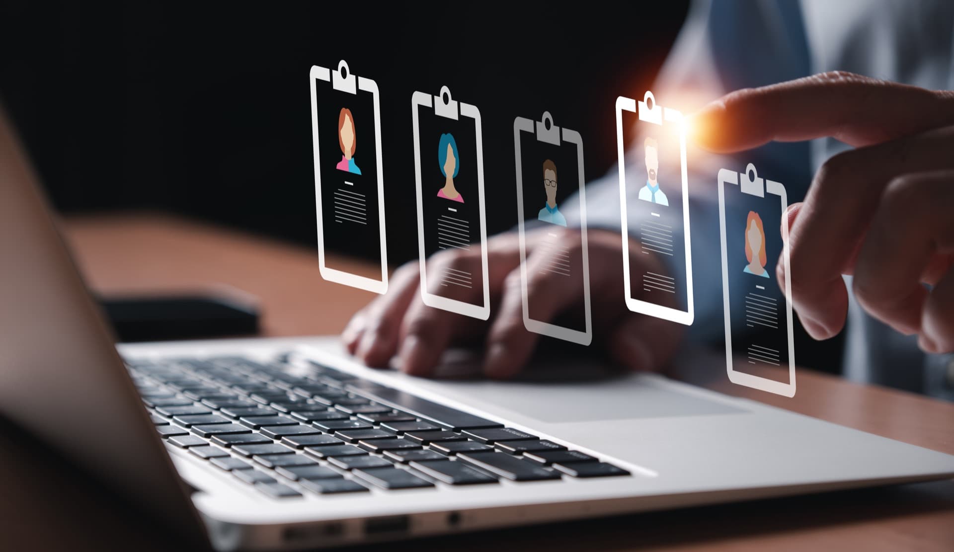 Professional handshake partnership